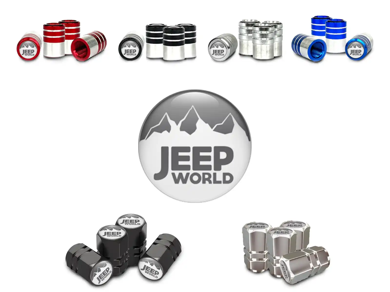 Jeep Copri valvole Camion Stile Custom